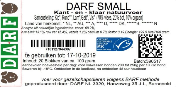 DARF SMALL 20x 95 gram-0